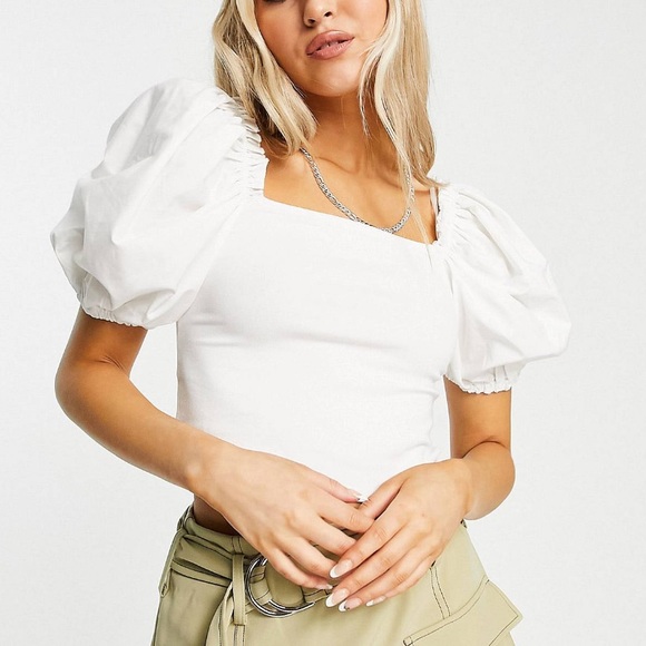 ASOS Tops - Puff Sleeve Top